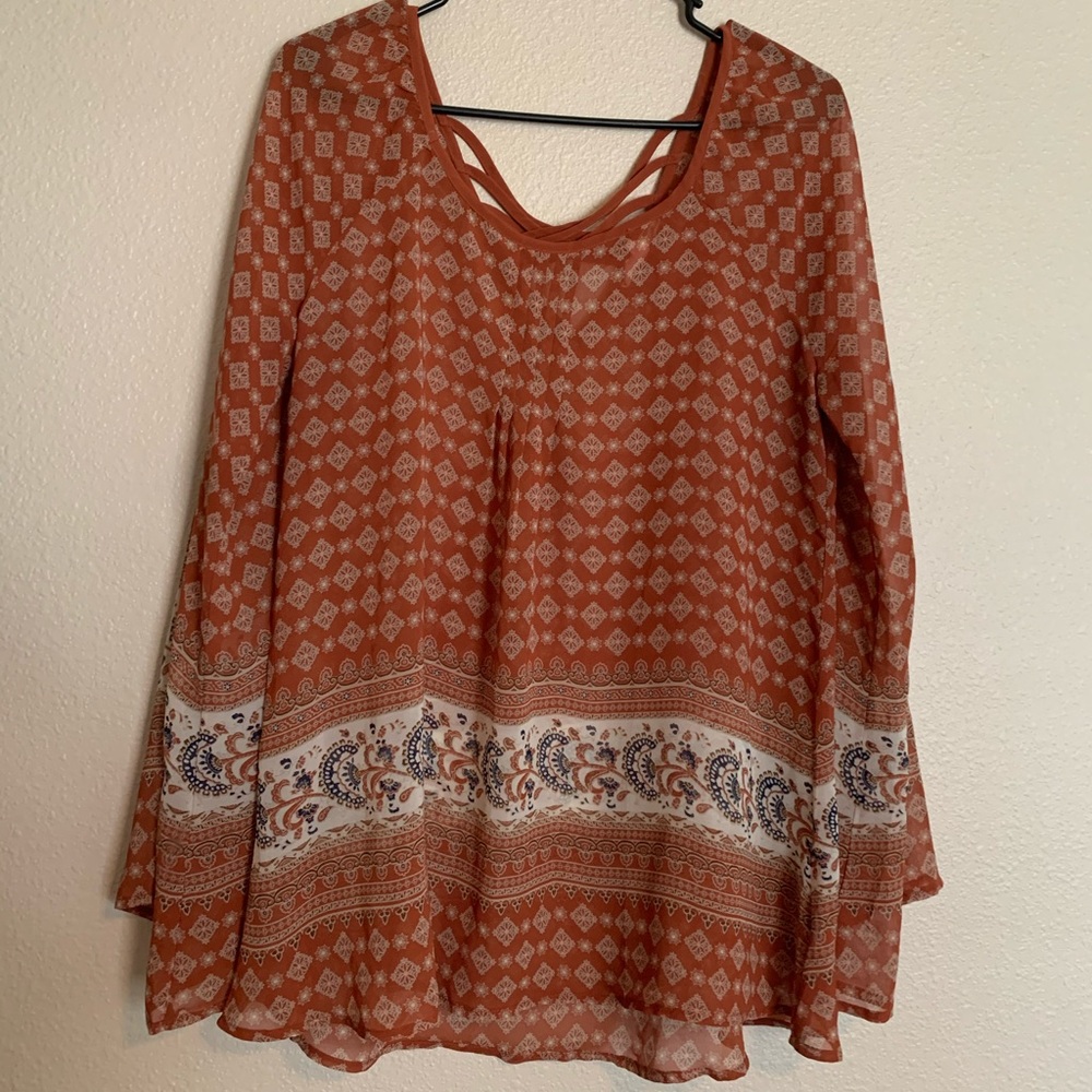 Patterned Top